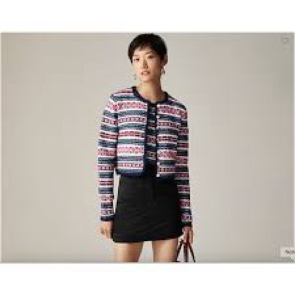 NWT JCrew fair aisle lady jacket